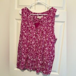 LOFT floral top